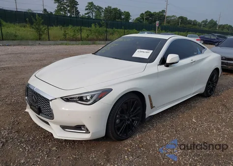 2017 Infiniti Q60 3.0T Sport z USA, uszkodzony, nr VIN JN1EV7EL0HM553144